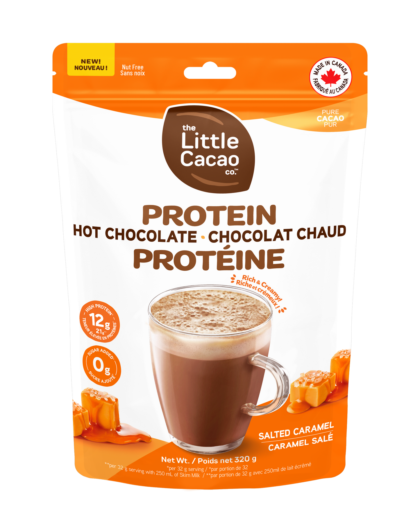 Protein Hot Chocolate Salted Caramel