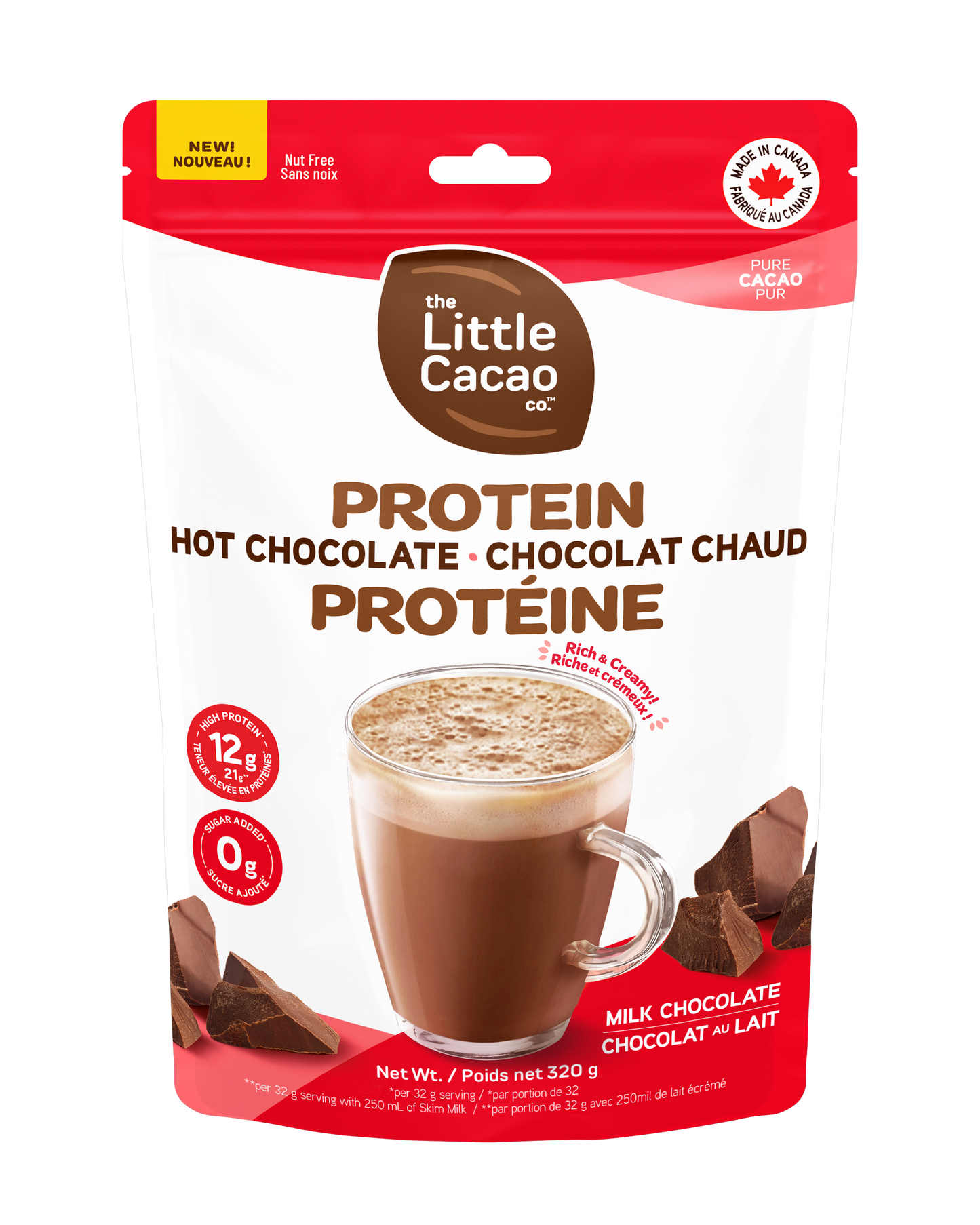 Protein Hot Chocolate Milk Chocolate