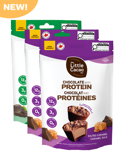 2 Salted Caramel and 1  Mint Mini Cups (Best Seller)