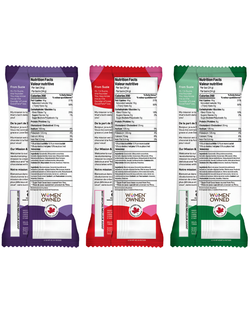 Creamy Pure Chocolate Bars, Zero Sugar added, +High Protein (16g*), High Pre-Biotics Fibre, VARIETY (x4 Milk, x4 Dark, x2 Mint) *Best Seller* (10x34g)