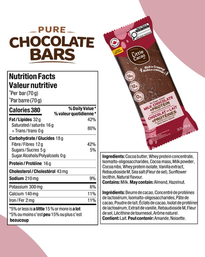 Variety Pack 3x Milk, 3x Dark, and 2x Milk Mint - Pack of 8 Chocolate Bars