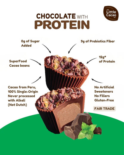 Chocolate Mini Cups Mint